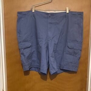 Men's Blue Cargo Shorts